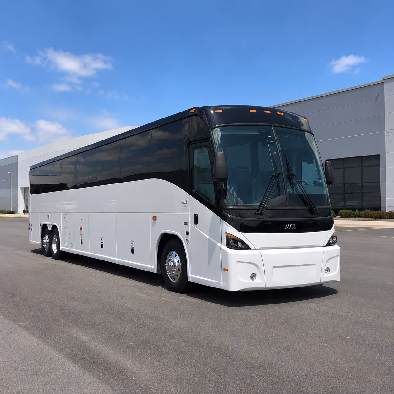 56 passenger charter bus