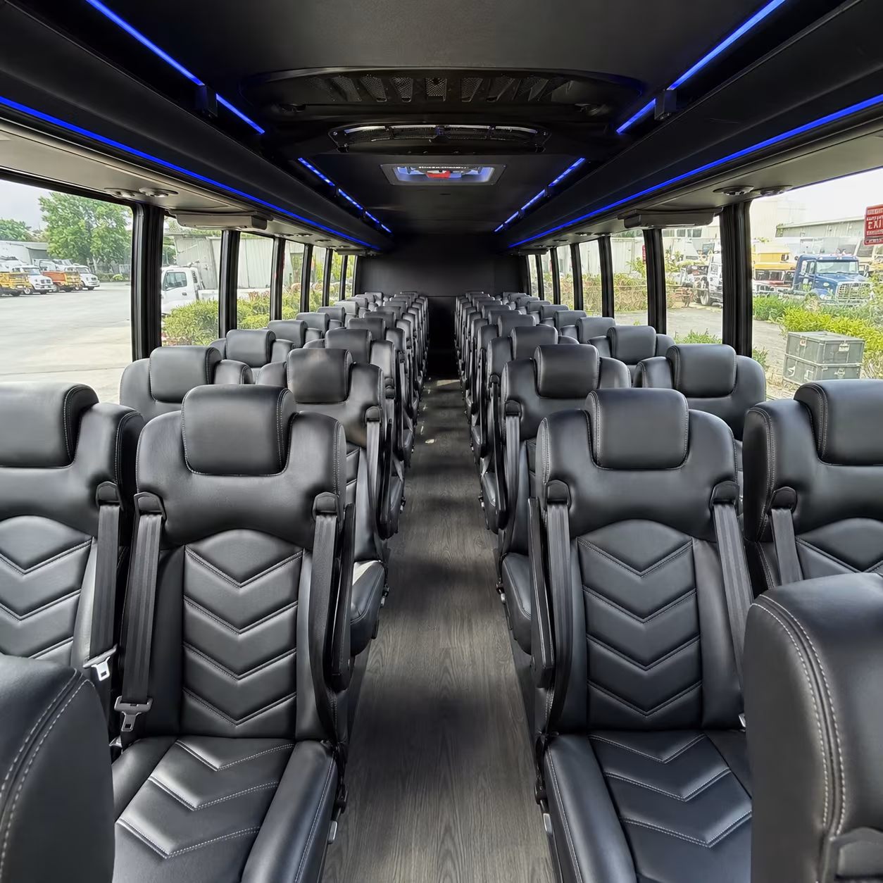 alameda corporate event transportation onboard seating